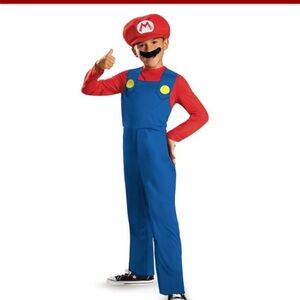 Kids Mario costume size medium